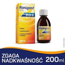 Zdjęcie produktu - Ranigast S-O-S Mleczko, 200 ml