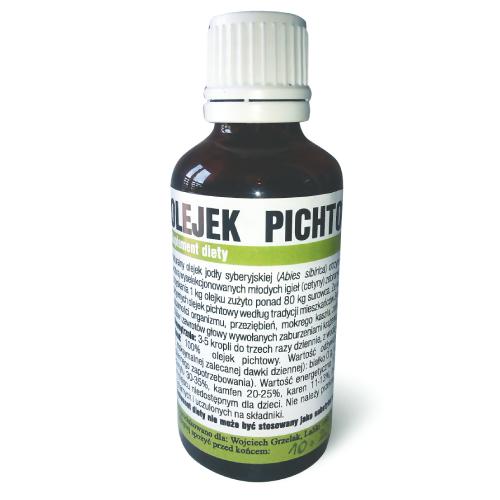 Zdjęcie produktu - RATOWNIK Olejek pichtowy syberyjski, 50ml