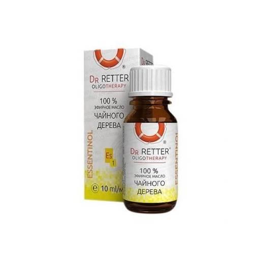 Zdjęcie produktu - RATOWNIK Oligotherapy ESSENTINOL 100% Olej z drzewa herbacianego, 10ml