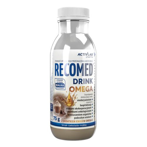 Zdjęcie produktu - RecoMed Drink Omega smak czekolada-mokka, 75 g