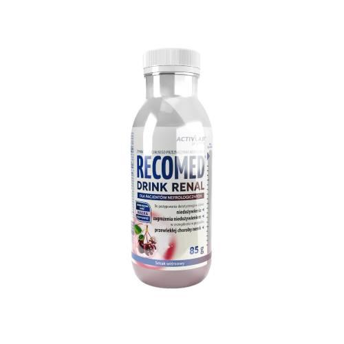 Zdjęcie produktu - RecoMed Drink Renal butelka smak wiśniowy, 85 g KR&Oacute;TKA DATA 09.09.2026