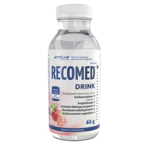 Zdjęcie produktu - RECOMED Drink - smak truskawkowy, 65g
