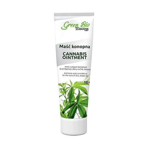 Zdjęcie produktu - Green Bio Technology Cannabis Ointment Maść konopna, 100 ml
