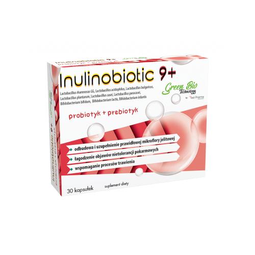 Zdjęcie produktu - Red Pharma Inulinobiotic 9+, 30 kapsułek