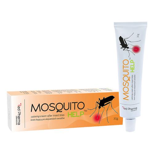 Zdjęcie produktu - Red Pharma Mosquito Help Krem kojący po ukąszeniach owad&oacute;w, 30 g