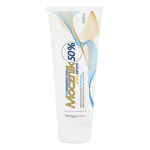 Zdjęcie produktu - Red Pharma Regeneration Mocznik 50% Regeneracyjne serum do st&oacute;p i pięt, 100 ml
