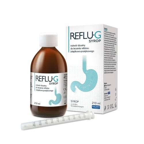 Zdjęcie produktu - Reflu-G roztw&oacute;r doustny, 210 ml