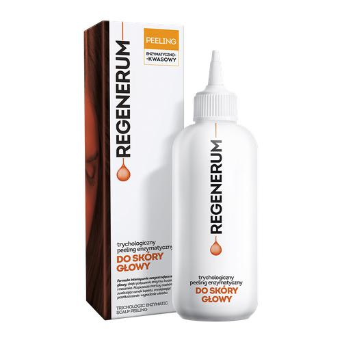 Zdjęcie produktu - REGENERUM Trychologiczny peeling enzymatyczny do sk&oacute;ry głowy, 110ml