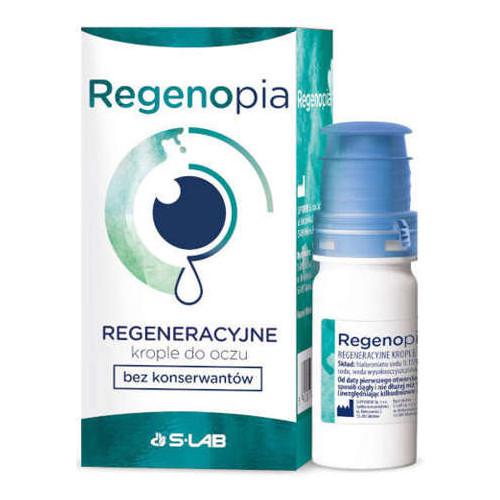 Zdjęcie produktu - Regenopia Regeneracyjne krople do oczu bez konserwant&oacute;w, 10 ml