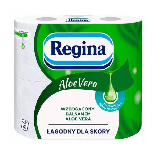 Zdjęcie produktu - REGINA Delicate Papier toaletowy Aloe Vera, 4 rolki