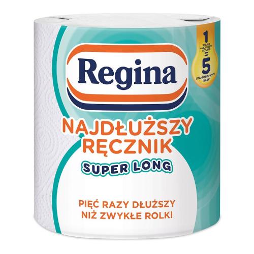 Zdjęcie produktu - REGINA Super Long Najdłuższy ręcznik papierowy uniwersalny, 1 szt.