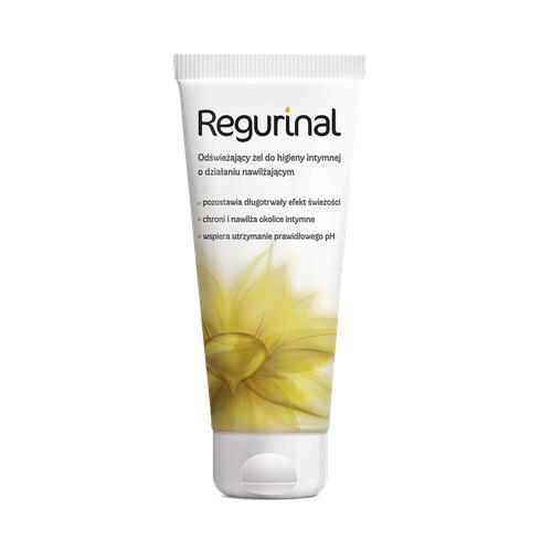 Zdjęcie produktu - Regurinal Odświeżający żel do higieny intymnej, 180ml KR&Oacute;TKA DATA 31.07.2026