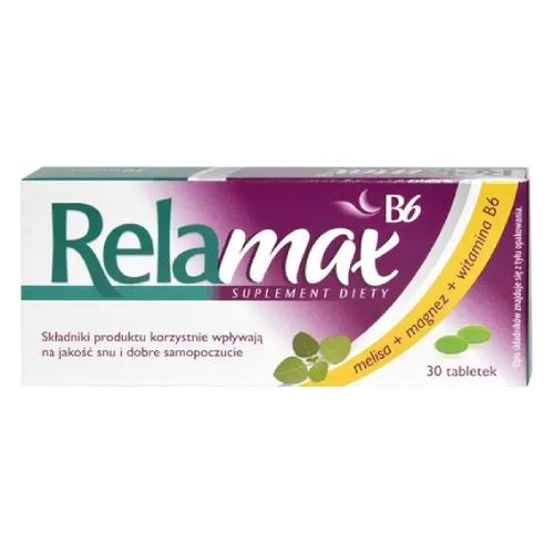 Zdjęcie produktu - Relamax B6, 30 tabl.