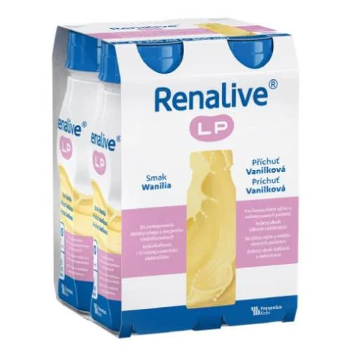 Zdjęcie produktu - Renalive LP smak wanilia, 4 x 200 ml