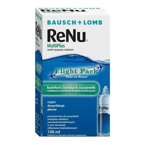 Zdjęcie produktu - ReNu Multiplus Płyn do pielęgnacji soczewek kontaktowych, 100 ml