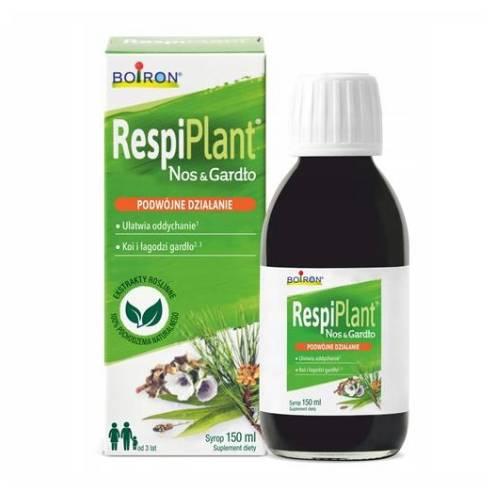 Zdjęcie produktu - RESPIPLANT Nos&Gardło Syrop, 150 ml