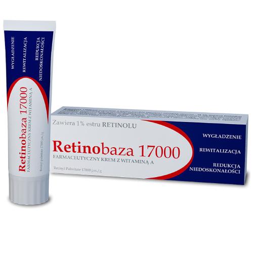 Zdjęcie produktu - Retinobaza 17000 Krem z witaminą A, 30g