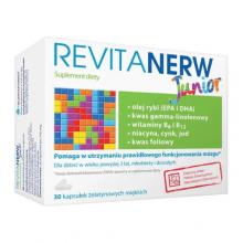 Zdjęcie produktu - Revitanerw Junior, 30kaps. USZKODZONE/BRAK TEKTUROWEGO OPAKOWANIA 