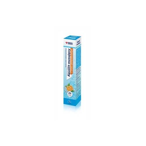 Zdjęcie produktu - Rodzina Zdrowia Aqualit musujący pomarańcza, 24 tabl.