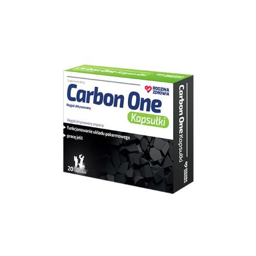 Zdjęcie produktu - Rodzina Zdrowia Carbon One, 20 kaps.