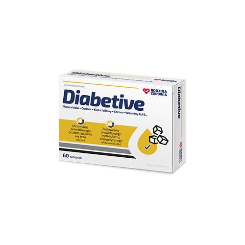 Zdjęcie produktu - Rodzina Zdrowia Diabetive, 60 tabl.