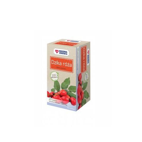 Zdjęcie produktu - Rodzina Zdrowia Dzika r&oacute;ża, 20 sasz.