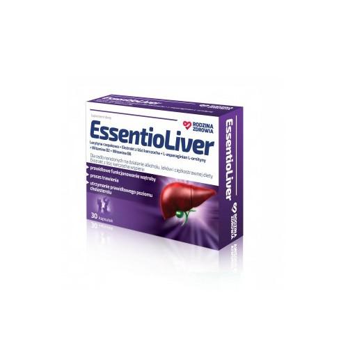 Zdjęcie produktu - Rodzina Zdrowia EssentioLiver, 30 kaps