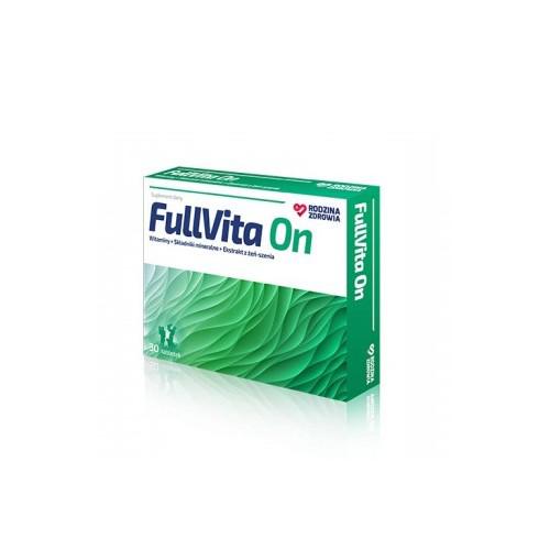 Zdjęcie produktu - Rodzina Zdrowia FullVita On 30, tabletek