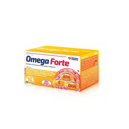 Zdjęcie produktu - Rodzina Zdrowia Omega Forte, 60 kapsułek