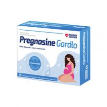 Zdjęcie produktu - Rodzina Zdrowia Pregnasine Gardło o smaku malinowo-miętowym, 16 pastylek do ssania