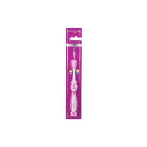 Zdjęcie produktu - Rodzina Zdrowia Smile + Szczoteczka do zęb&oacute;w 3-5 lat dziewczynka, 1szt.