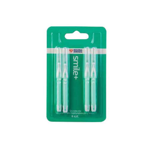 Zdjęcie produktu - Rodzina Zdrowia Szczoteczka do przestrzeni międzyzębowych 2-4mm, 4szt.