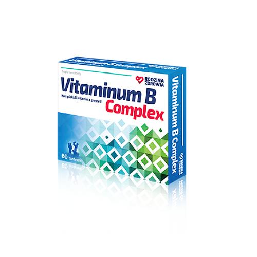 Zdjęcie produktu - Rodzina Zdrowia Vitaminum B Complex, 60 tabl.