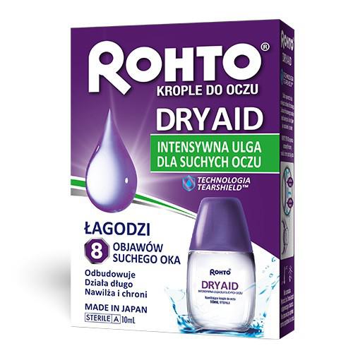 Zdjęcie produktu - ROHTO DRY AID Krople do oczu, 10ml