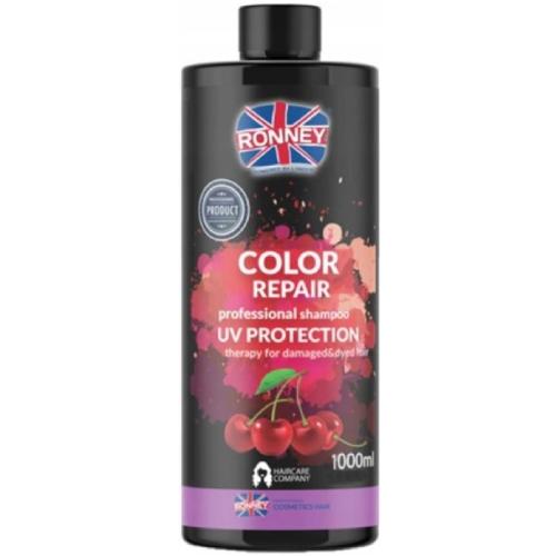 Zdjęcie produktu - RONNEY Color Repair Szampon chroniący kolor z ekstraktem z wiśni, 1000ml