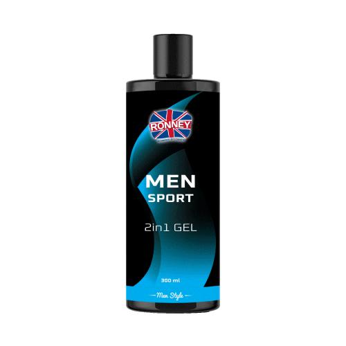 Zdjęcie produktu - RONNEY Men Sport 2in1 Żel pod prysznic dla mężczyzn, 300ml