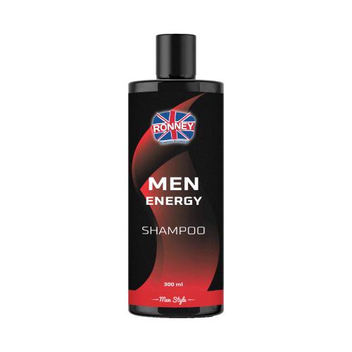 Zdjęcie produktu - RONNEY Men Energy Szampon do włos&oacute;w dla mężczyzn, 300ml