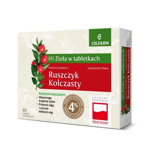 Zdjęcie produktu - Ruszczyk Kolczasty, 60 tabl.
