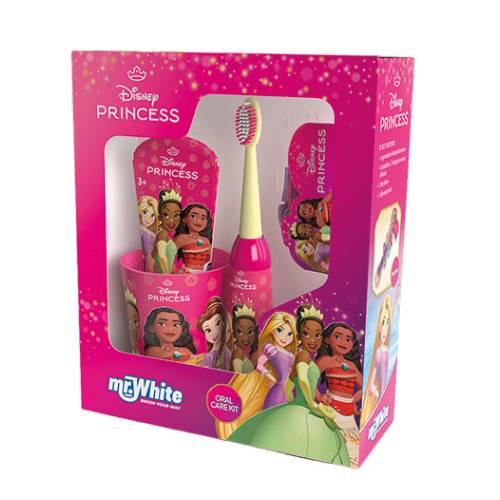 Miniaturka artykułu - Mr.White Zestaw do higieny jamy ustnej dla dzieci Princess