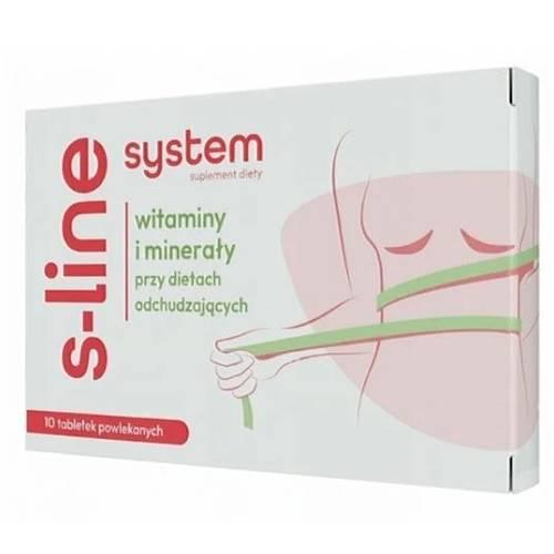 Zdjęcie produktu - S-Line System Witaminy i Minerały, 10 tabl.