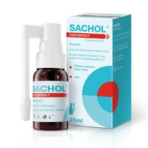 Zdjęcie produktu - Sachol Fast Effect aerozol, 20ml 
