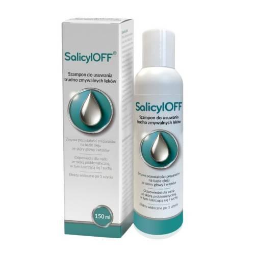 Zdjęcie produktu - SalicylOFF Szampon do usuwania trudno zmywalnych lek&oacute;w, 150 ml