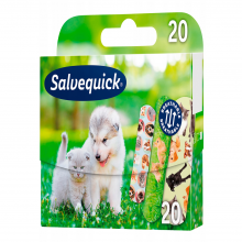 Zdjęcie produktu - Salvequick Animal Planet plastry dla dzieci, 20 sztuk