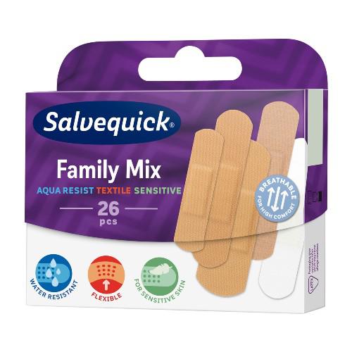 Zdjęcie produktu - SALVEQUICK family mix, 26 szt
