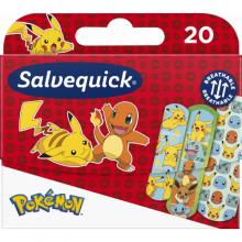 Zdjęcie produktu - SALVEQUICK Plastry dla dzieci Pokemon, 20szt.
