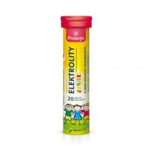 Zdjęcie produktu - Salvum Lab Protego Elektrolity Junior, 20 tabletek musujących