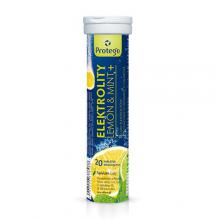 Zdjęcie produktu - Salvum Lab Protego Elektrolity Lemon & Mint - 20 tabletek musujących 