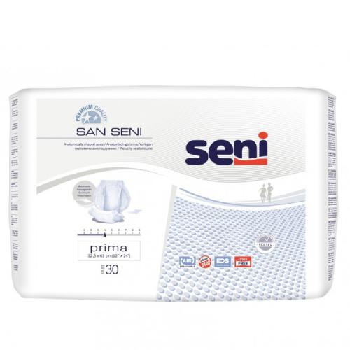 SAN SENI PRIMA Pieluchy anatomiczne, 30 sztuk