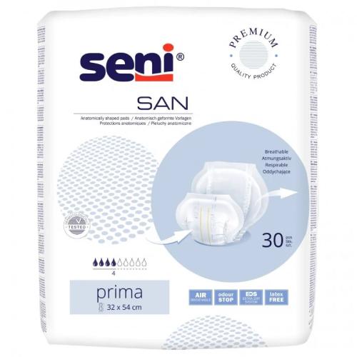 Zdjęcie produktu - SAN SENI PRIMA Pieluchy anatomiczne, 30szt.