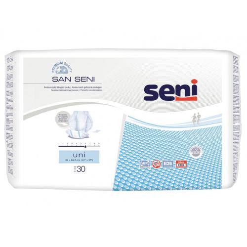 SAN SENI UNI Pieluchy anatomiczne, 30 sztuk